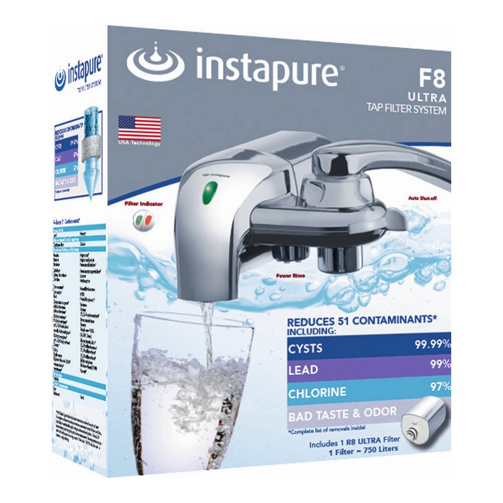 ΗΛΕΚΤΡΟΝΙΚΟ ΦΙΛΤΡΟ ΝΕΡΟΥ ΒΡΥΣΗΣ INSTAPURE F8C ΧΡΩΜΕ - Image 2