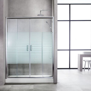 ΣΥΡΟΜΕΝΗ ΠΟΡΤΑ ΕΙΣΟΔΟΥ NEW TEMA ΤΕΤΡΑΦΥΛΛΗ ΣΕΡΙΓΡΑΦΙΑ (STRIPES) NT S