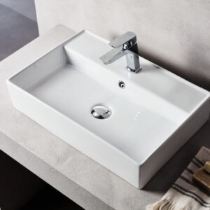 STR50 STRATA 3 NEW ΝΙΠΤΗΡΑΣ ΕΠΙΚΑΘΗΜΕΝΟΣ 50x35x12cmSTR50 STRATA 3 NEW MOUNTED WASHBASIN 50x35x12cm