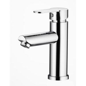 Μπαταρία Νιπτήρα INOX SS304 GREEN Χρωμιομένη με Βαλβίδα Pop-Up 61008