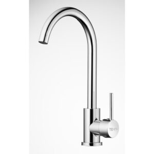 Μπαταρία Κουζίνας Αναμεικτική Ψηλή GREEN Χρωμέ 67026