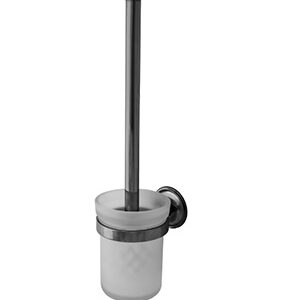 71418 SOLO ΠΙΓΚΑΛ ΤΟΙΧΟΥ ΓΥΑΛΙΝΟ71418 SOLO GLASS WALL-MOUNTED TOILET BRUSH