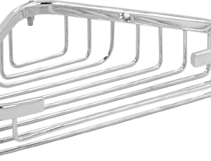 74021 ΡΑΦΙΕΡΑ ΙΝΟΧ ΜΟΝΗ ΓΩΝΙΑΚΗ Β.Τ.15x15cm74021 SINGLE CORNER BATHROOM SHELF INOX 15x15cm