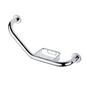 74108 ΜΠΑΡΑ ΣΤΗΡΙΞΗΣ ΓΩΝΙΑΚΗ ΜΕ ΣΠΟΓΓΟΘΗΚΗ 34cm74108 ANGLED SUPPORT BAR WITH SPONGE HOLDER 34 CM Ø 18