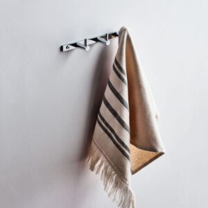 74303 Prima Πετσετοκρεμάστρα Mε 3 Άγκιστρα Χρωμέ