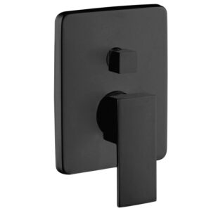 9550N ΜΙΚΤΗΣ ΕΝΤΟΙΧΙΣΜΟΥ 2 ΕΞΟΔΩΝ ΜΕ ΕΚΤΡΟΠΕΑ BLACK MATT9550N 2-WAY CONCEALED SHOWER MIXER BLACK MATT