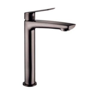 9914RM ΜΠΑΤΑΡΙΑ ΝΙΠΤΗΡΑ ΨΗΛΗ  SLEEK RHODIUM9914RM TALL BASIN FAUCET WITH OVERFLOW POP-UP SLEEK RHODIUM