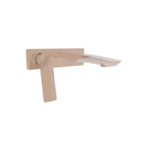 9918RG SLEEK ΜΠΑΤΑΡΙΑ ΝΙΠΤΗΡΑ ΕΝΤΟΙΧΙΖΟΜΕΝΗ ROZE GOLD9918RG CONCEALED WASHBASIN FAUCET WITHOUT OVERFLOW POP-UP ROSE GOLD