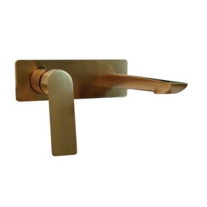 9918ZB SLEEK ΜΠΑΤΑΡΙΑ ΝΙΠΤΗΡΑ ΕΝΤΟΙΧΙΖΟΜΕΝΗ BRUSHED MATT9918ZB SLEEK CONCEALED WASHBASIN FAUCET WITHOUT OVERFLOW POP-UP BRUSHED MATT