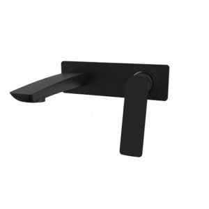 9918N SLEEK ΜΠΑΤΑΡΙΑ ΝΙΠΤΗΡΑ ΕΝΤΟΙΧΙΖΟΜΕΝΗ BLACK MATT9918N SLEEK CONCEALED WASHBASIN FAUCET WITHOUT OVERFLOW POP-UP BLACK MATT