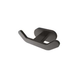 PL18806N PLANET ΑΓΓΙΣΤΡΟ ΔΙΠΛΟ  BLACK MATTPL18806N PLANET DOUBLE TOWEL HANGER BLACK MATT