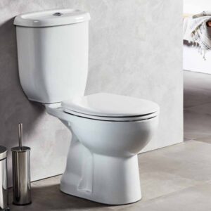 Σετ Λεκάνη Χαμηλής Πιέσεως Κατωστόμια με Καζανάκι & Ενσωματωμένο Μπιντέ Athena SD 3000B