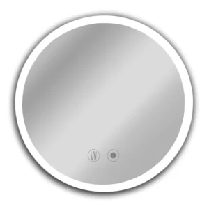 BRN ΣΤΡΟΓΓΥΛΟΣ ΚΑΘΡΕΠΤΗΣ LED ΑντιθαμβωτικόςBRN ROUND MIRROR WITH LED LIGHT Anti-glare