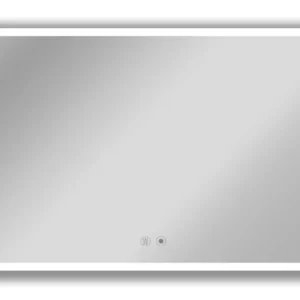 BRN 6080 ΚΑΘΡΕΠΤΗΣ LED Αντιθαμβωτικός 60x80cmBRN 6080 MIRROR WITH LED LIGHT Anti-glare 60x80cm