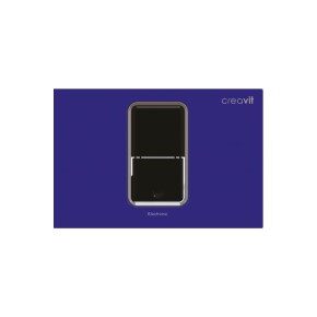 FP8002.03 ΠΛΑΚΕΤΑ ΧΕΙΡΙΣΜΟΥ ΜΕ ΦΩΤΟΚΥΤΤΑΡΟ ΜΠΑΤΑΡΙΑΣ ΧΡΩΜΑ ΜΠΛΕFP8002.03 CONCEALED CISTERN CONTROL PANEL WITH SENSOR BLUE