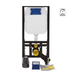 GR5003 ΚΑΖΑΝΑΚΙ ΕΝΤΟΙΧΙΣΜΕΝΟ ME MEΤΑΛΛΙΚΟ ΠΛΑΙΣΙΟ CREAVIT 3/6 LGR5003 CONCEALED CISTERN 3/6L