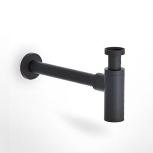 SCL 002 N ΣΙΦΟΝΙ ΝΙΠΤΗΡΑ ΣΤΡΟΓΓΥΛΟ BLACK MATT (L002N)SCL 002 N SQUARE BOTTLE TRAP BLACK MATT (L002N)