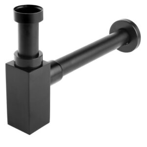 SCL 003 N ΣΙΦΟΝΙ ΝΙΠΤΗΡΑ ΤΕΤΡΑΓΩΝΟ BLACK MATT (L003Ν)SCL 003 N SQUARE BOTTLE TRAP BLACK MATT (L003N)