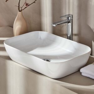 LOF060 LOF ΝΙΠΤΗΡΑΣ ΕΛΕΥΘ. ΤΟΠΟΘΕΤΗΣΗΣ 60x40cmLOF060 LOF MOUNTED WASHBASIN 60x40cm