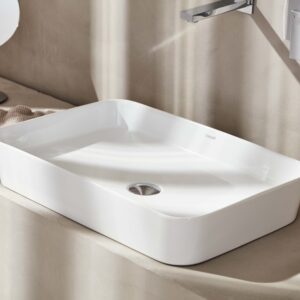LP060 LOOP ΝΙΠΤΗΡΑΣ 40x60cm ΕΛΕΥΘ. ΤΟΠΟΘΕΤΗΣΗΣLP060 LOOP MOUNTED WASHBASIN 40x60cm