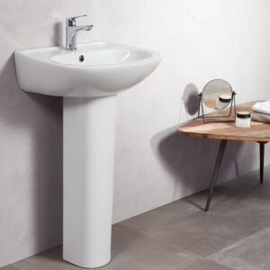 Νιπτήρας Επικαθήμενος Form Λευκός