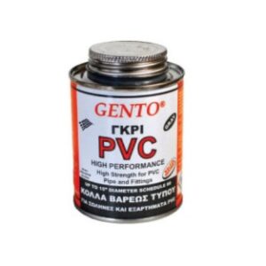 Κόλλα PVC Βαρέως Τύπου Gento Γκρι 125ml
