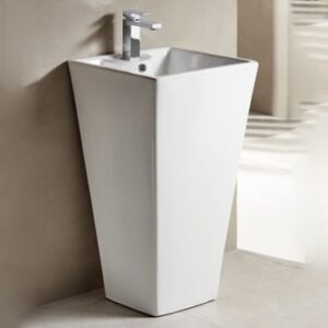 HIL 004 ΕΠΙΔΑΠΕΔΙΟΣ SQUARE (004) 47x47x80cmHIL 004 FLOOR WASHBASIN SQUARE (004) 47x47x80cm