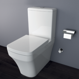 Σετ Λεκάνη Χαμηλής Πιέσεως Back To Wall με Καζανάκι Solo So 3610