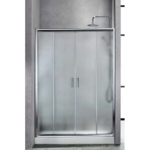 ΣΥΡΟΜΕΝΗ ΠΟΡΤΑ ΕΙΣΟΔΟΥ NEW TEMA ΤΕΤΡΑΦΥΛΛΗ ΜΕ ΑΜΜΟΒΟΛΗ (FROSTED) NT F