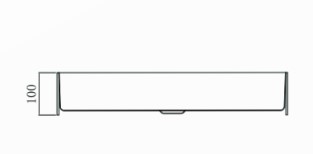 Νιπτήρας Επικαθήμενος Inox Gold Brushed PVD 55X38X10cm IN9812 G - Image 2