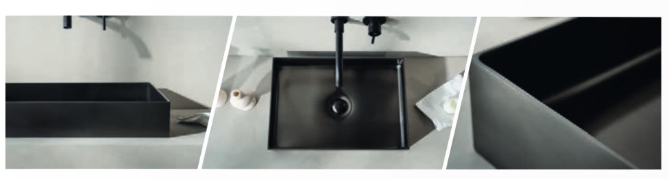 Νιπτήρας Επικαθήμενος Inox Gold Brushed PVD 55X38X10cm IN9812 G - Image 4