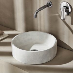 ESS040W  ESSENZA ΛΕΥΚΟΣ ΝΙΠΤΗΡΑΣ  Φ40cmESS040W ESSENZA WASHBASIN WHITE ΝΙΠΤΗΡΑΣ Φ40cm