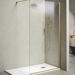 ΣΤΑΘΕΡΟ ΠΑΝΕΛ ΝΤΟΥΖΙΕΡΑΣ FREE WA G WALK-IN BRUSHED GOLD