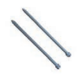 X136 ΠΛΑΣΤΙΚΗ ΠΡΟΕΚΤΑΣΗ ΜΠΟΥΤΟΝ ΕΝΤ/ΣΜΟΥX136 PLASTIC MOUNTING SCREWS FOR ALL BUTTONS