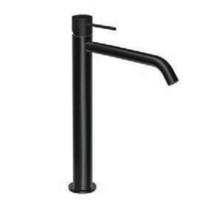 XEN 6814 N ΜΠΑΤΑΡΙΑ ΝΙΠΤΗΡΑ ΥΨΗΛΗ ΜΕ ΒΑΛΒΙΔΑ POP-UP BLACK MATTXEN 6814 N TALL BASIN FAUCET WITH OVERFLOW POP-UP
