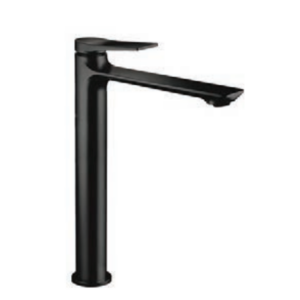 NAX 6814 N ΜΠΑΤΑΡΙΑ ΝΙΠΤΗΡΑ ΥΨΗΛΗ ΜΕ ΒΑΛΒΙΔΑ POP-UP BLACK MATTNAX 6814 N TALL BASIN FAUCET WITH OVERFLOW POP-UP BLACK MATT