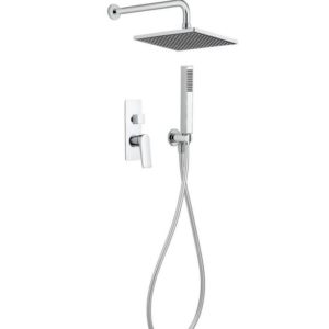 NAX 16010 ΣΕΤ ΕΝΤΟΙΧ. ΜΕ ΜΙΚΤΗ 2 ΕΞΟΔΩΝ-ΒΡΑΧΙΟΝΑ-ΚΕΦΑΛΗ-ΠΑΡΟΧ-ΤΗΛ-ΣΠΙΡΑΛNAX 16010 SHOWER KIT WITH 2 WAY MIXER, SHOWER ARM, SHOWER HEAD, SPIRAL, HOSE CONCEALED, OUTLET WITH HAND SHOWER HOLDER