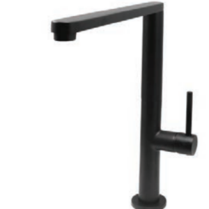 Μπαταρία Κουζίνας Αναμεικτική Μαύρη Ματ 8178N