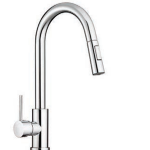 MF8910 C ΜΠΑΤΑΡΙΑ ΚΟΥΖΙΝΑΣ ΜΕ ΑΠΟΣΠΩΜΕΝΟ ΝΤΟΥΖ ΧΡΩΜΕ (61009)MF8910 C KITCHEN FAUCET CHROME (61009)