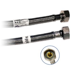 Εύκαμπτο Σπιράλ Σύνδεσης Θ 1/2" - Θ 1/2"  20cm Valdefrance