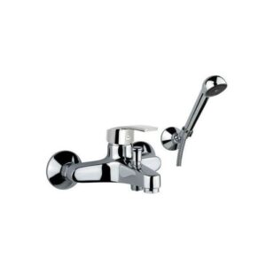 Μπαταρία Λουτρού Τοίχου Αναμεικτική Altura Mia Fiore Πλήρης