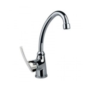 Μπαταρία Νιπτήρα Καμπύλη 13cm Αναμεικτική Altura Mia Fiore