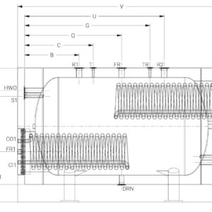 ΜΠΟΪΛΕΡ ΘΕΡΜΑΝΣΗΣ ΝΕΡΟΥ SLO 1000L ΧΩΡΙΣ ΕΝΑΛΛΑΚΤΗ RIVO ST)