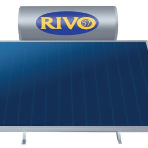 ΗΛΙΑΚΟΣ ΘΕΡΜΟΣΙΦΩΝΑΣ GLASS ΔΙΠΛΗΣ ΕΝΕΡΓΕΙΑΣ STO200 1x2,40m² ΧΑΜΗΛΟΥ ΥΨΟΥΣ ΤΑΡΑΤΣΑΣ RIVO ST)