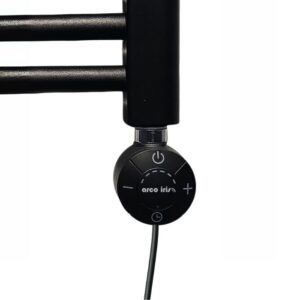 ΑΝΤΙΣΤΑΣΗ ΜΕ ΘΕΡΜΟΣΤΑΤΗ SMART ΜΕ ΚΑΛΩΔΙΟ ΚΑΙ ΠΡΙΖΑ 500 Watt (450mm) ΜΑΥΡΗ ARCO IRIS)