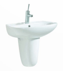 Ημικολώνα Κρεμαστή Apollo Λευκή SD260