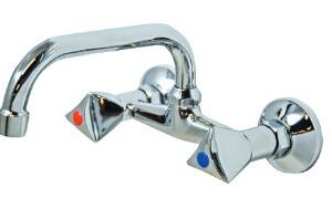 Μπαταρία Νεροχύτη Τοίχου Πάνω Ρουξούνι Majorca Χρωμέ