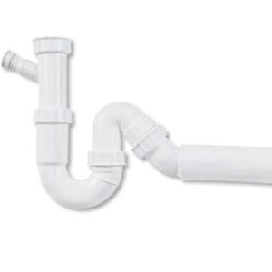 Σιφόνι Μονό 1 1/2" με Έξοδο Φ50