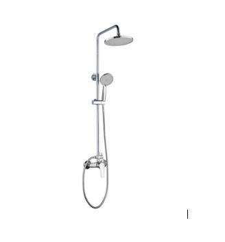 Στήλη Ντουζ 2 Εξόδων με Μπαταρία ROMA CHROME C6706M-1