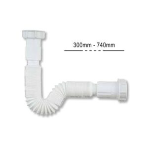 Σιφόνι 1 1/4" x Φ32  Θηλυκό Χωρίς Μεταλλική Έξοδο